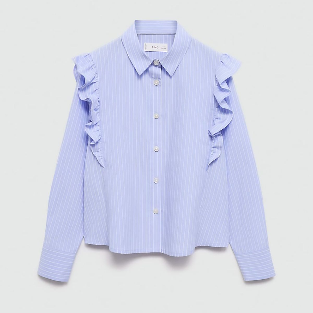 MANGO KIDS - Camisa Niña Algodón Mango Kids