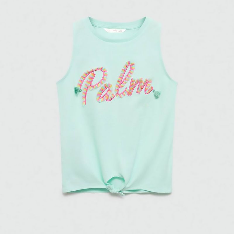 MANGO KIDS - Polo Niña Algodón Mango Kids