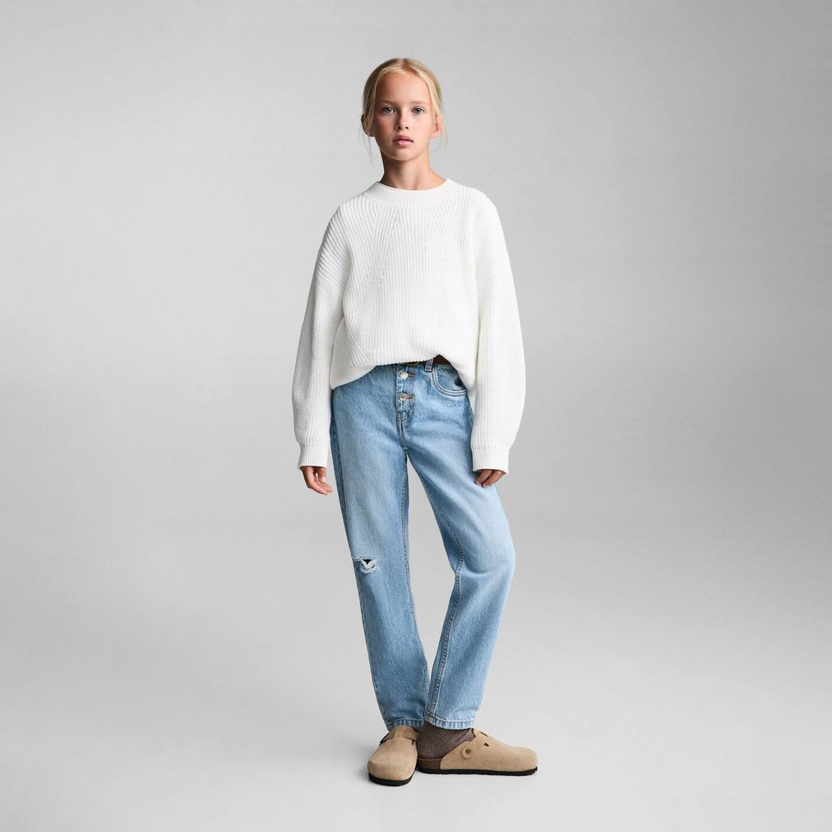 MANGO KIDS - Jean Niña Algodón Mango Kids