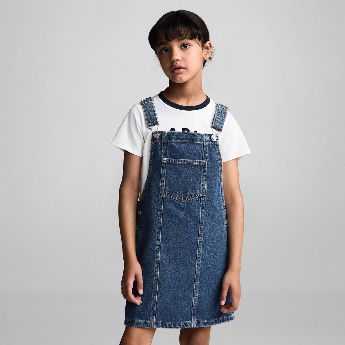 MANGO KIDS - Vestido Niña Algodón Mango Kids