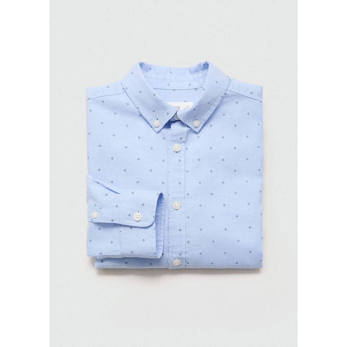 MANGO KIDS - Camisa Niño Algodón Mango Kids