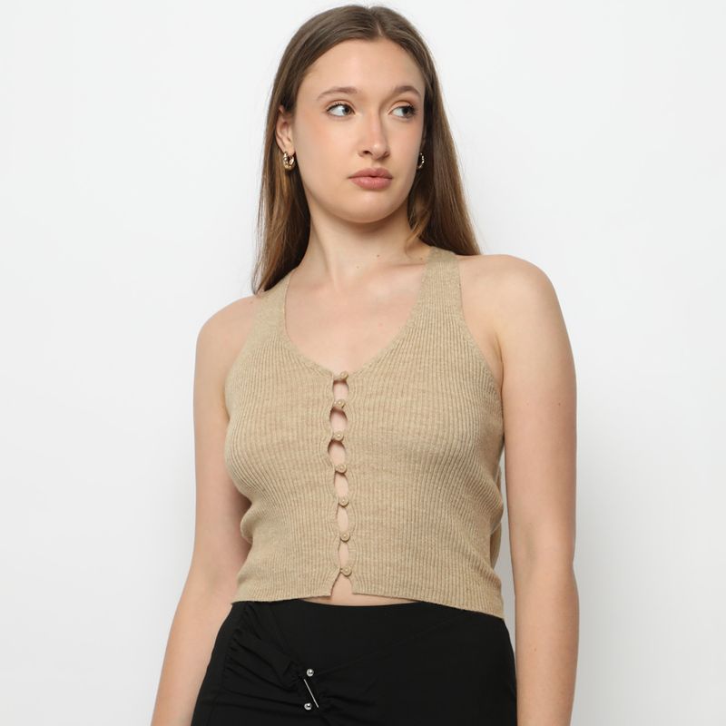 VERO MODA - Top Sin Mangas Mujer Vero Moda