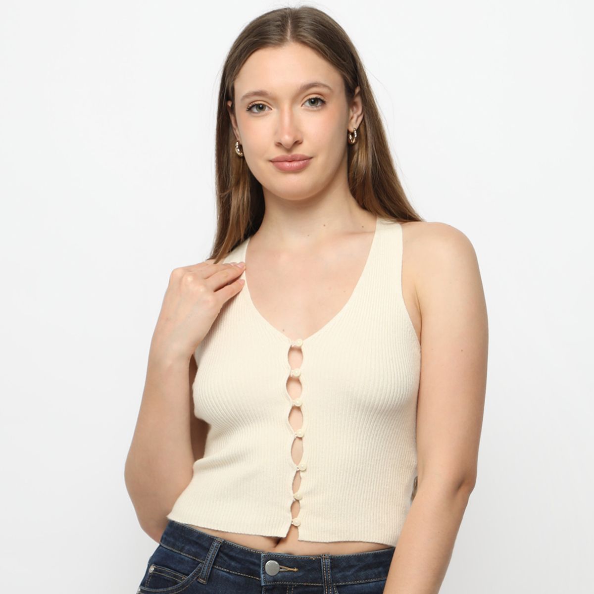 VERO MODA - Top Sin Mangas Mujer Vero Moda