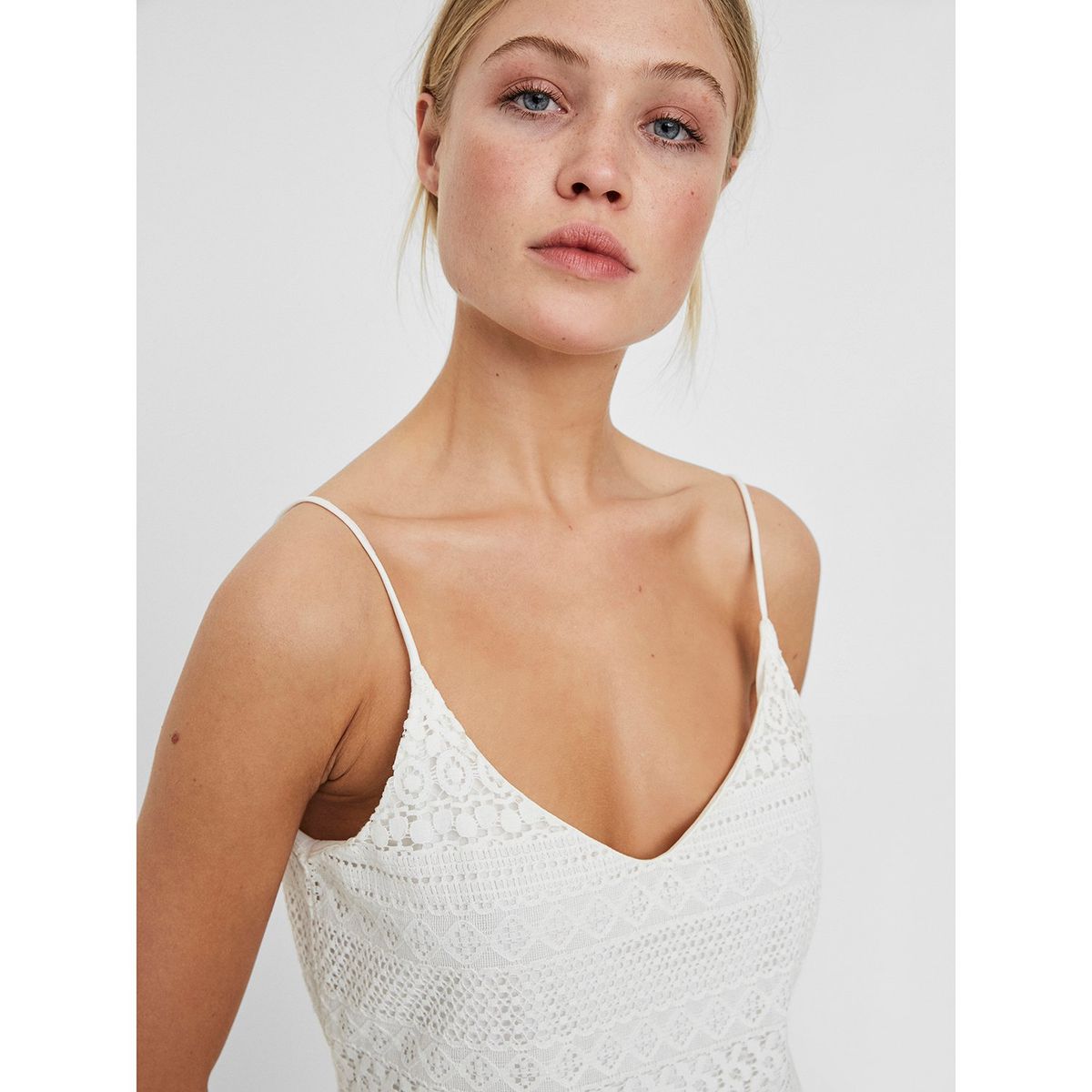 VERO MODA - Top Sin Mangas Algodón Mujer Vero Moda