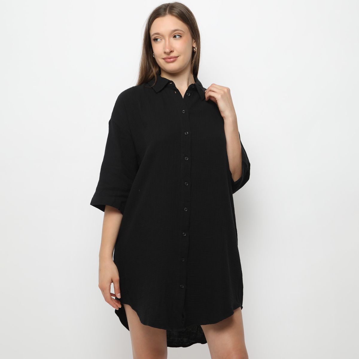 VERO MODA - Blusa Manga Larga 100% Algodón Mujer Vero Moda