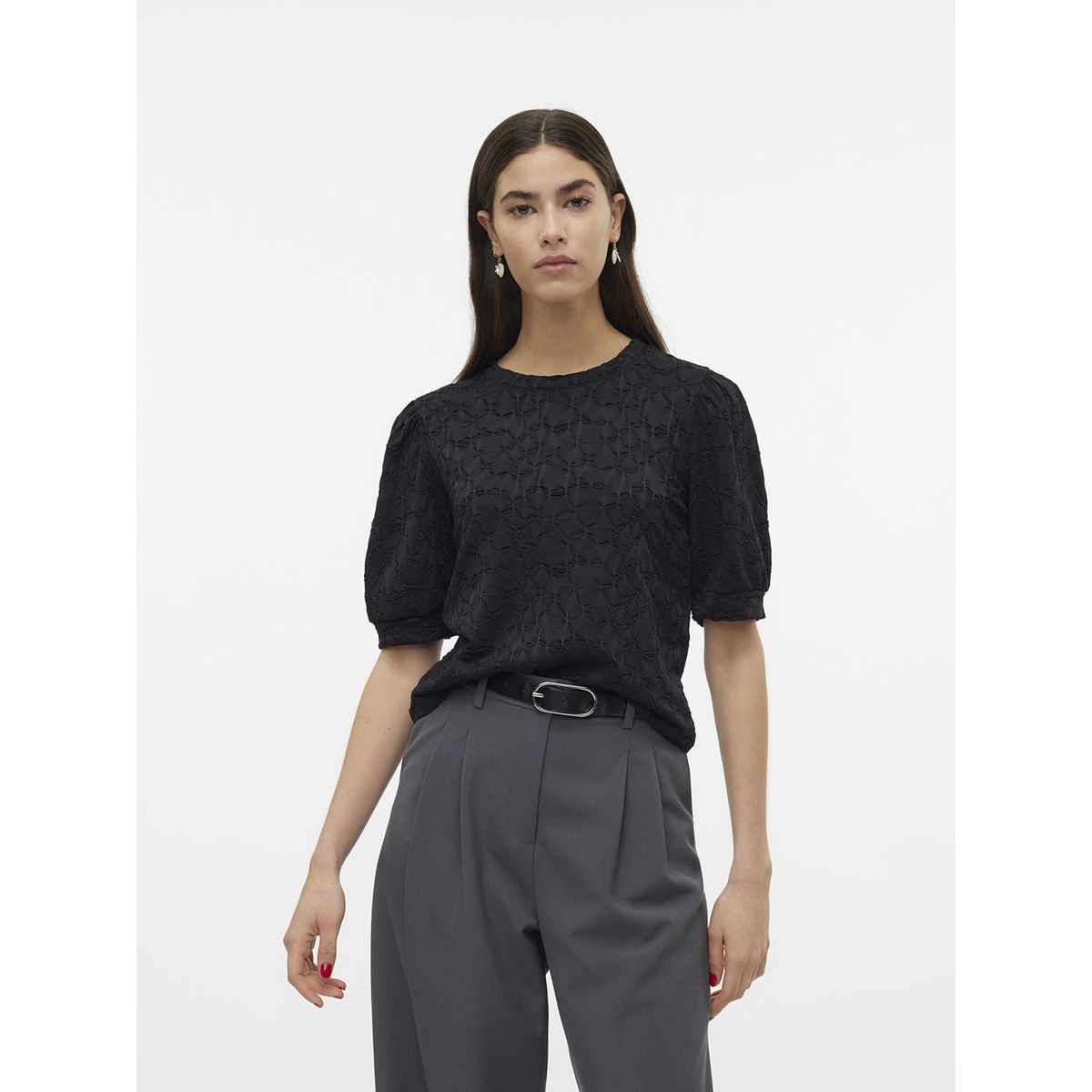 VERO MODA - Blusa Manga Corta Mujer Vero Moda