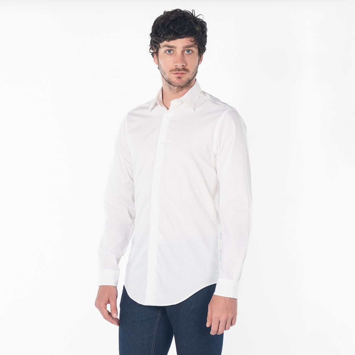 CALVIN KLEIN - Camisa Manga Larga Algodón Hombre Calvin Klein
