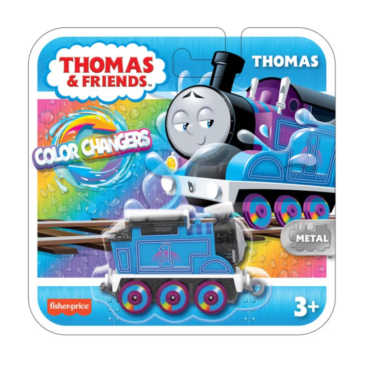 THOMAS - Juguete Vehículo Tren Cambia De Color Thomas And Friends