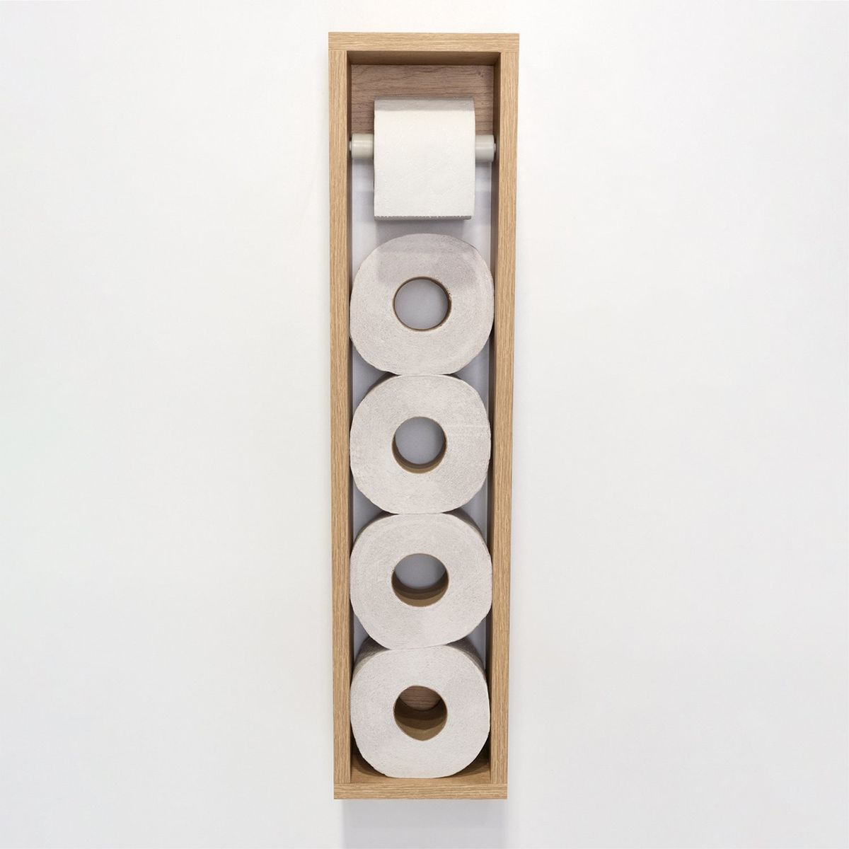 TUHOME - Organizador De Papel De Baño Bali Rovere