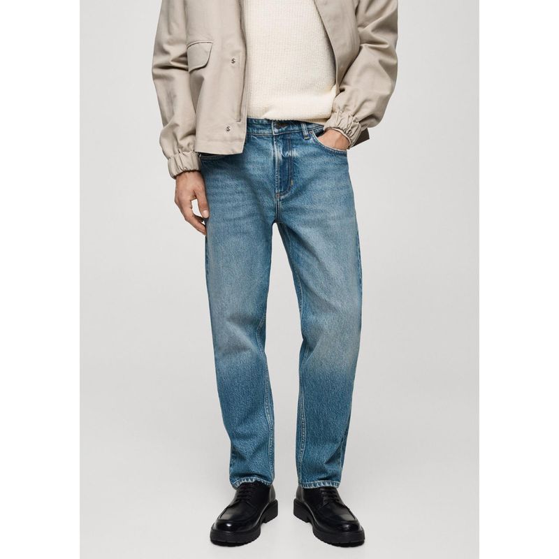 MANGO - Jeans Ben Tapered Fit Hombre Mango