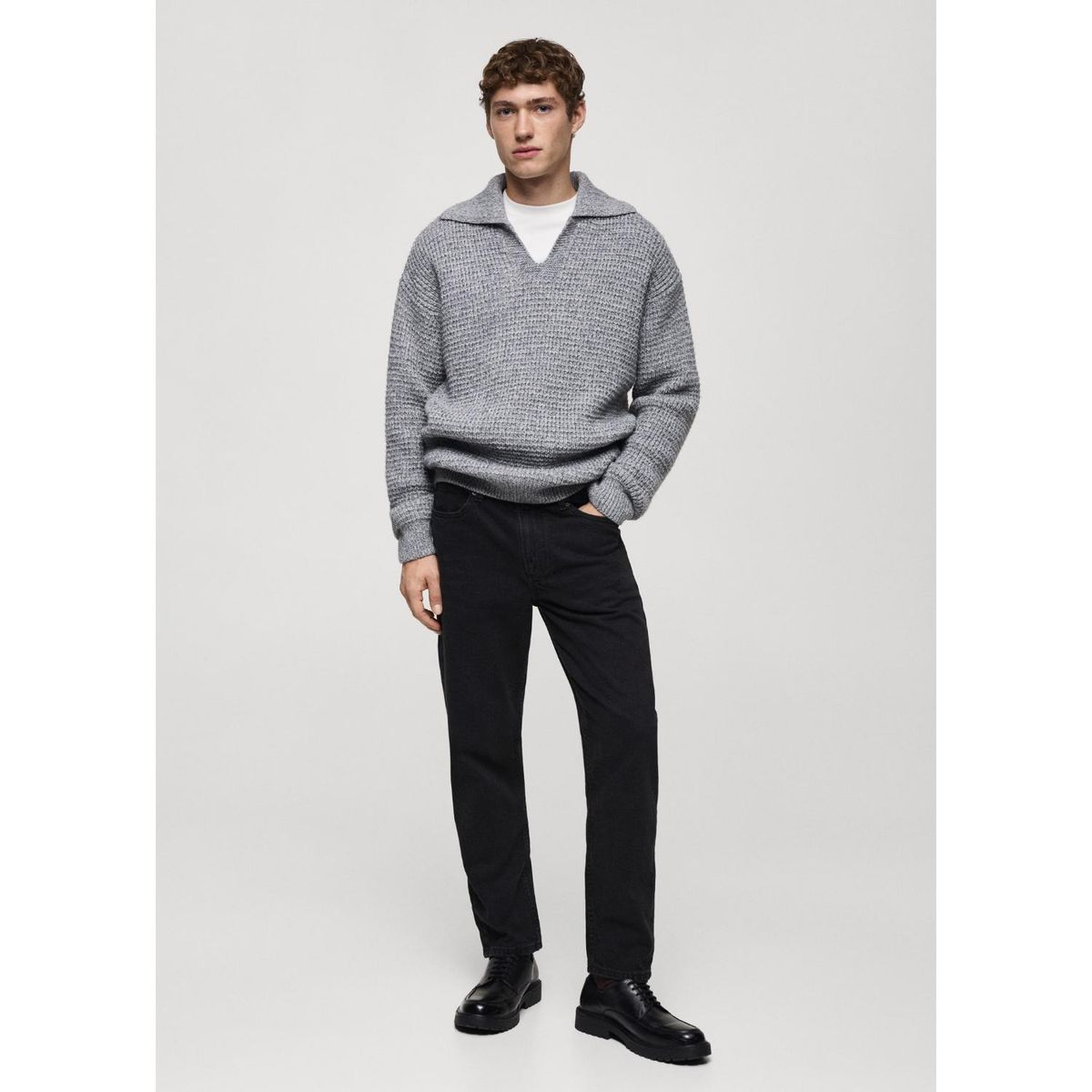 MANGO - Jean Ben Tapered Regular Fit Hombre Mango.