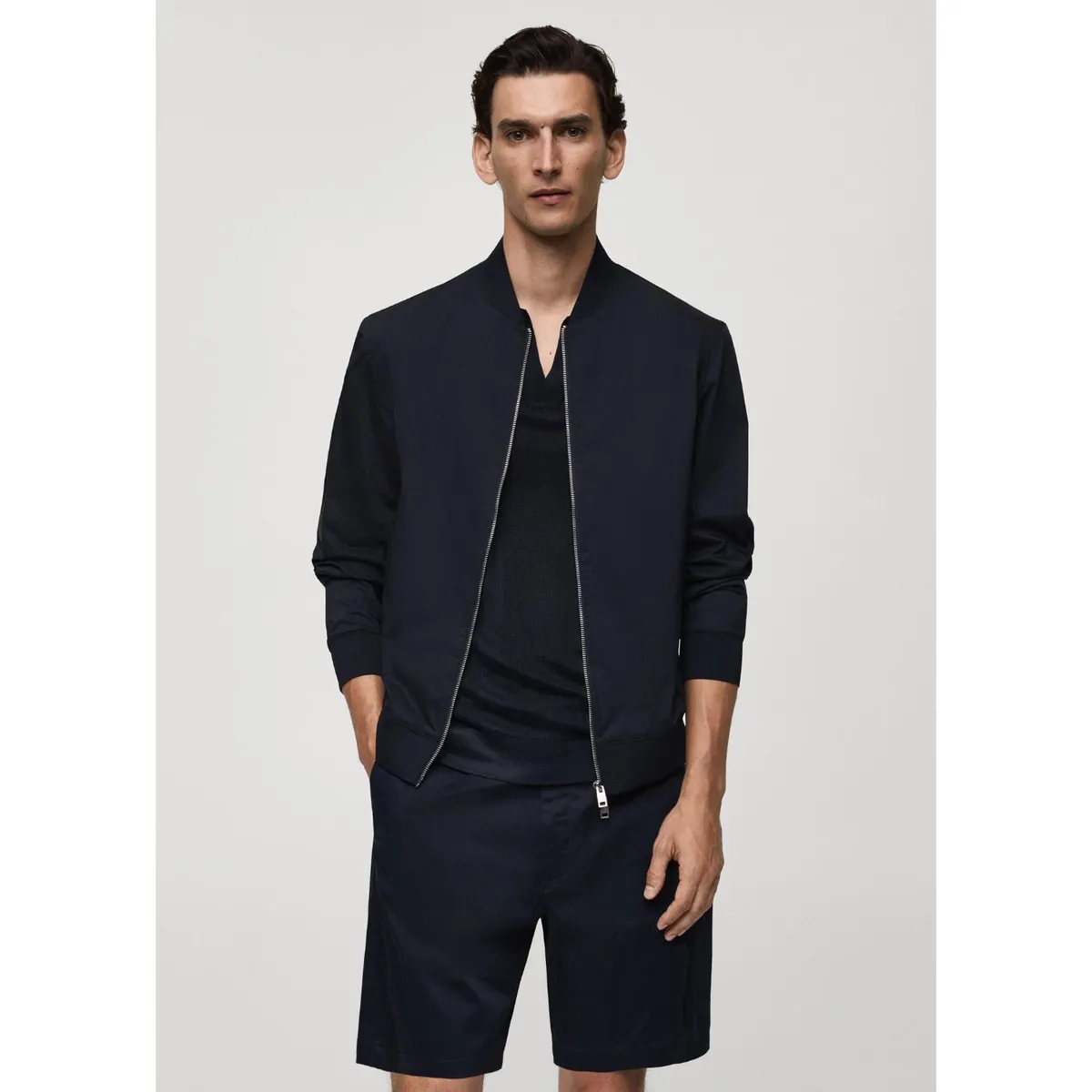 MANGO - Casaca Algodón Hombre Mango 