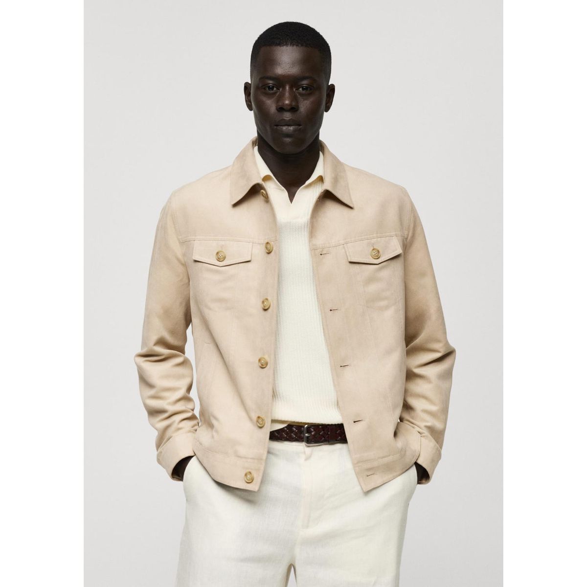 MANGO - Abrigo Hombre Mango