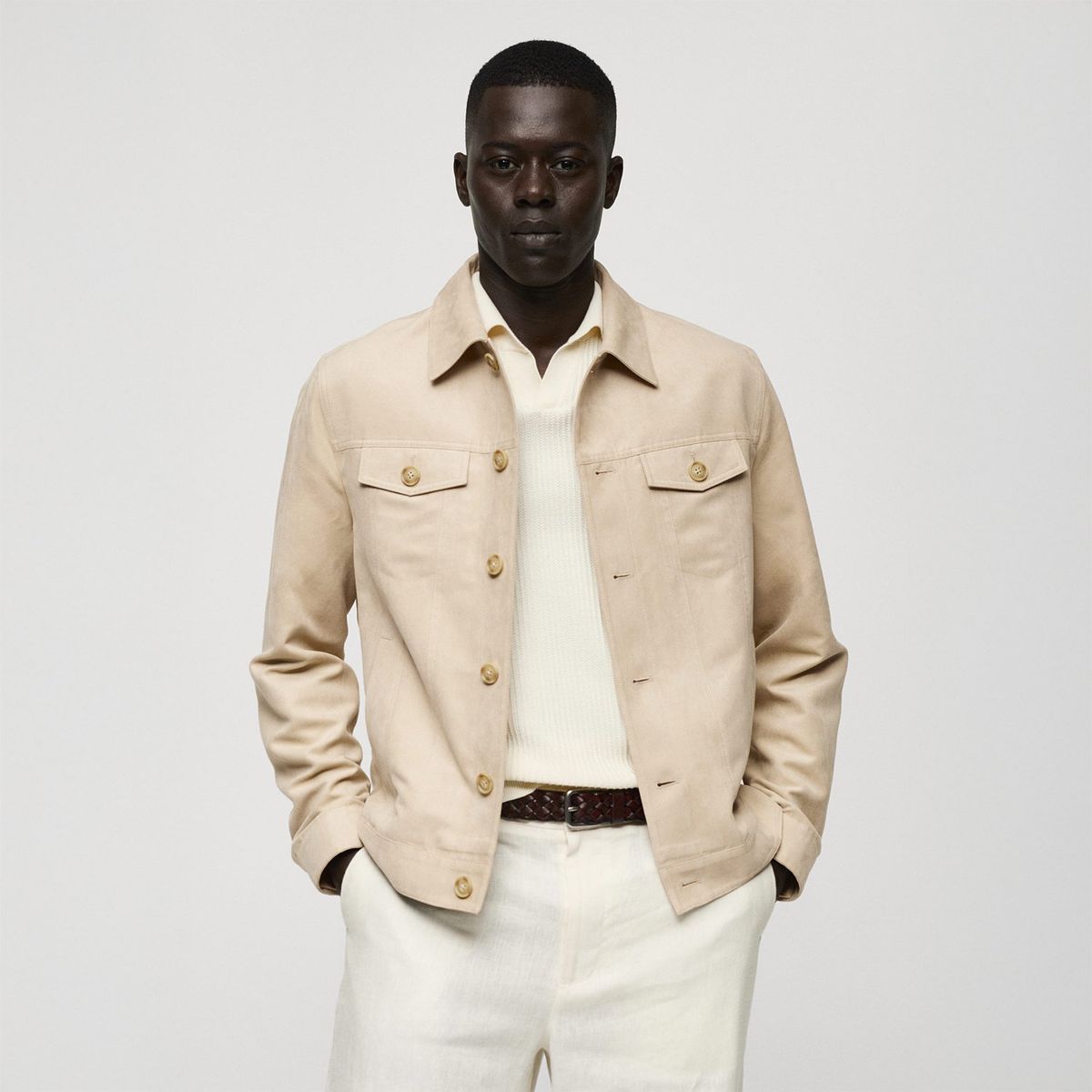 MANGO - Abrigo Hombre Mango