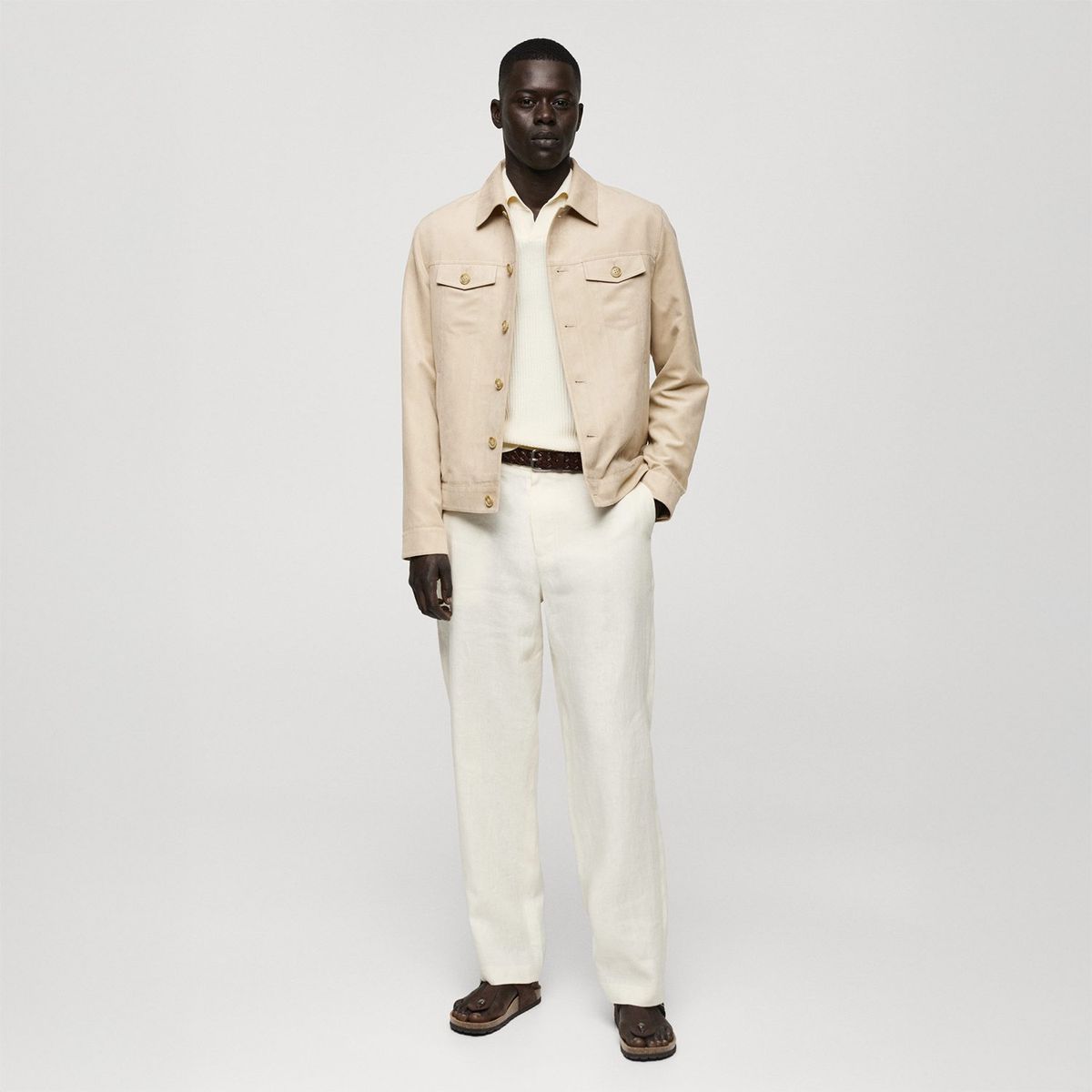 MANGO - Abrigo Hombre Mango