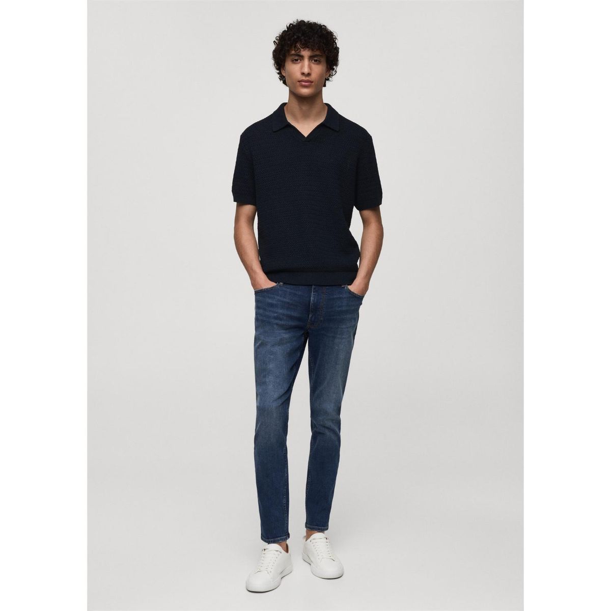 MANGO - Jean Jude Skinny Fit Algodón Hombre Mango.