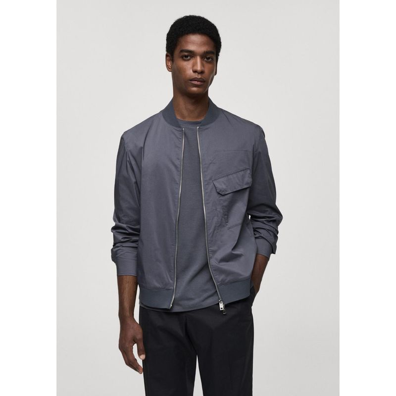 MANGO - Casaca Algodón Hombre Mango 