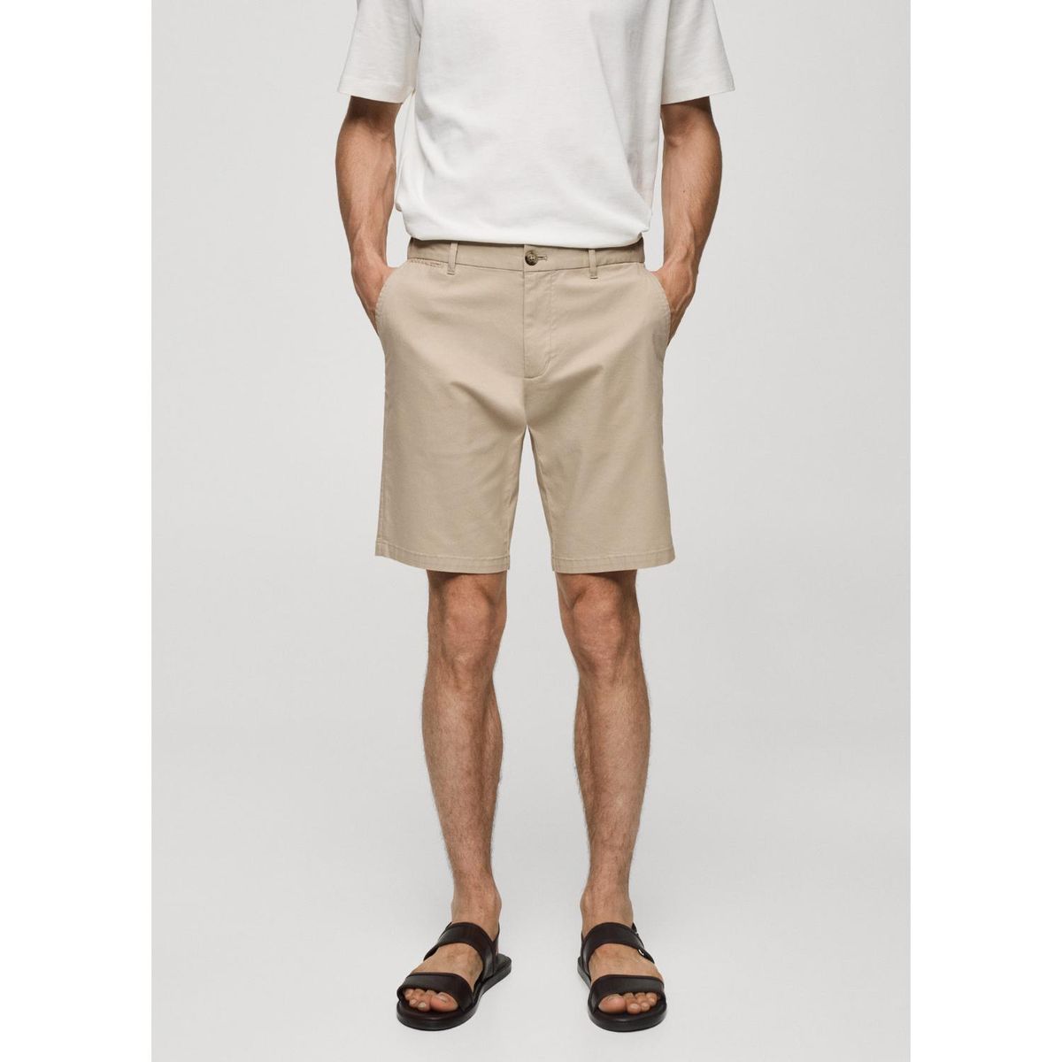 MANGO - Bermudas Algodón Hombre Mango