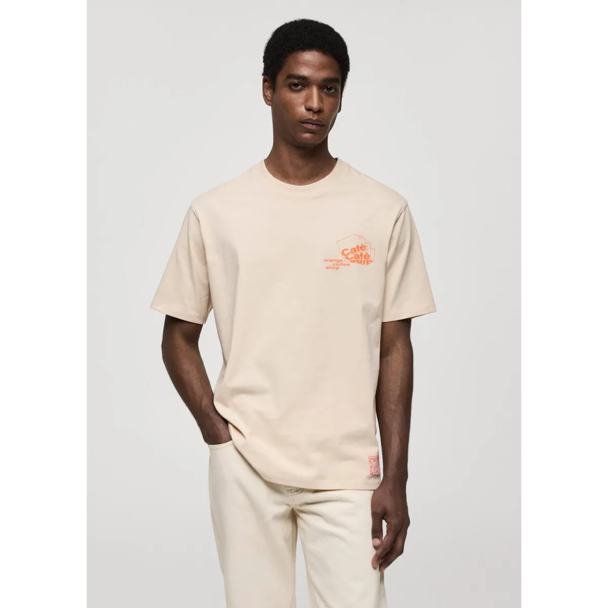 MANGO - Polo Manga Corta 100% Algodón Hombre Mango