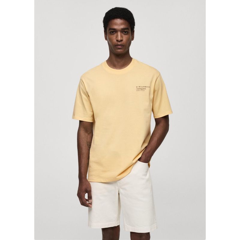 MANGO - Polo Manga Corta 100% Algodón Hombre Mango