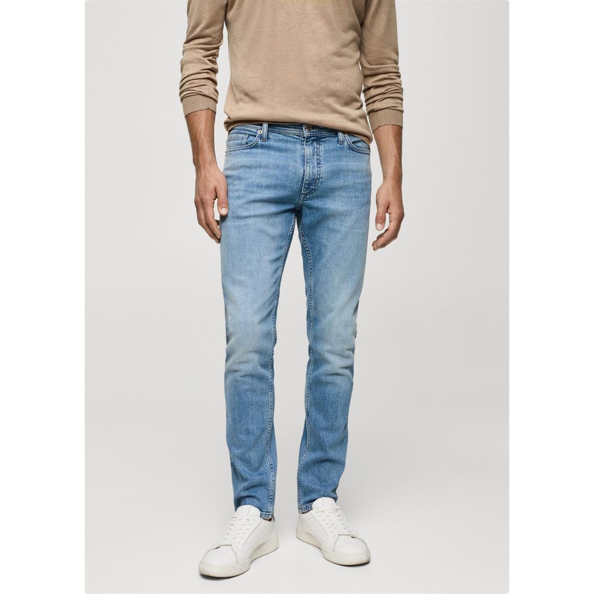 MANGO - Jean Slim Algodón Hombre Mango