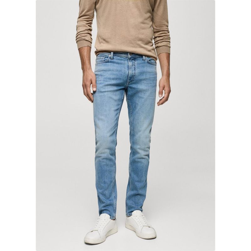 MANGO - Jean Slim Algodón Hombre Mango