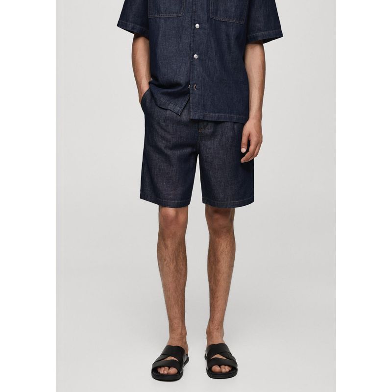 MANGO - Bermudas Algodón Hombre Mango 