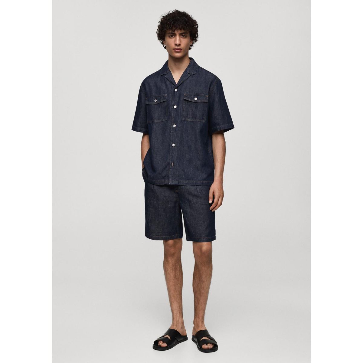 MANGO - Bermudas Algodón Hombre Mango 