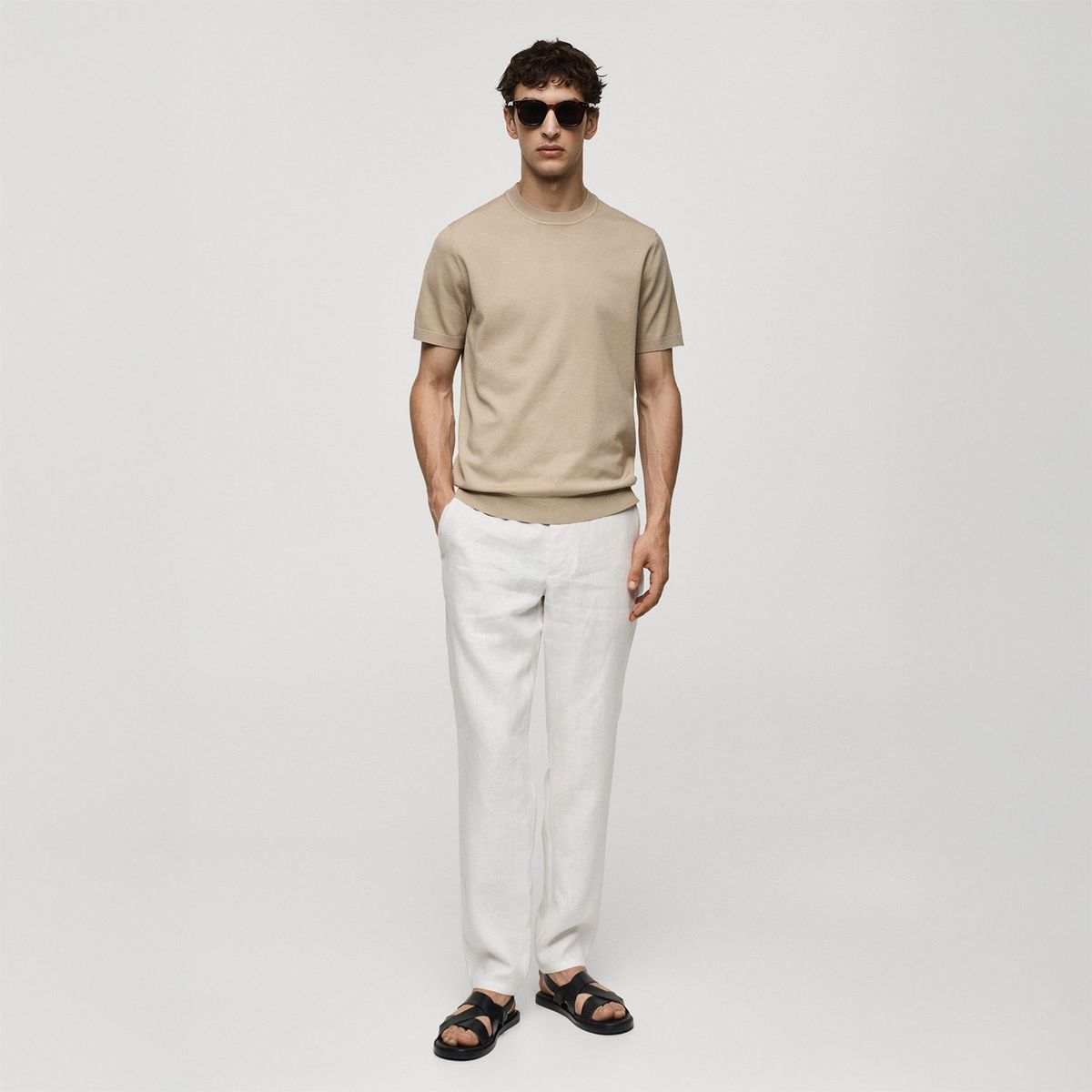 MANGO - Polo Manga Corta Hombre Mango