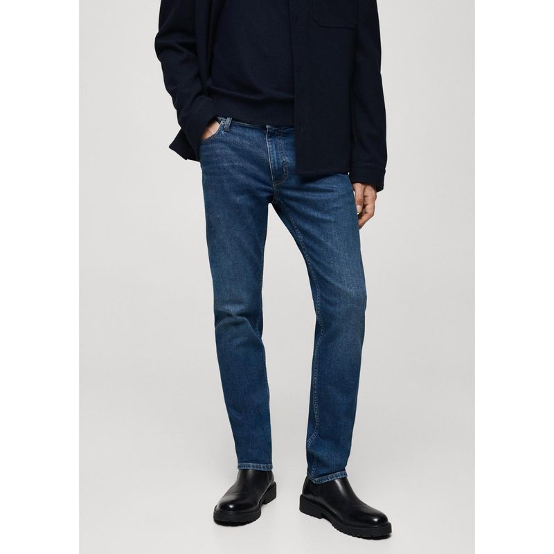 MANGO - Jean Slim Algodón Hombre Mango 