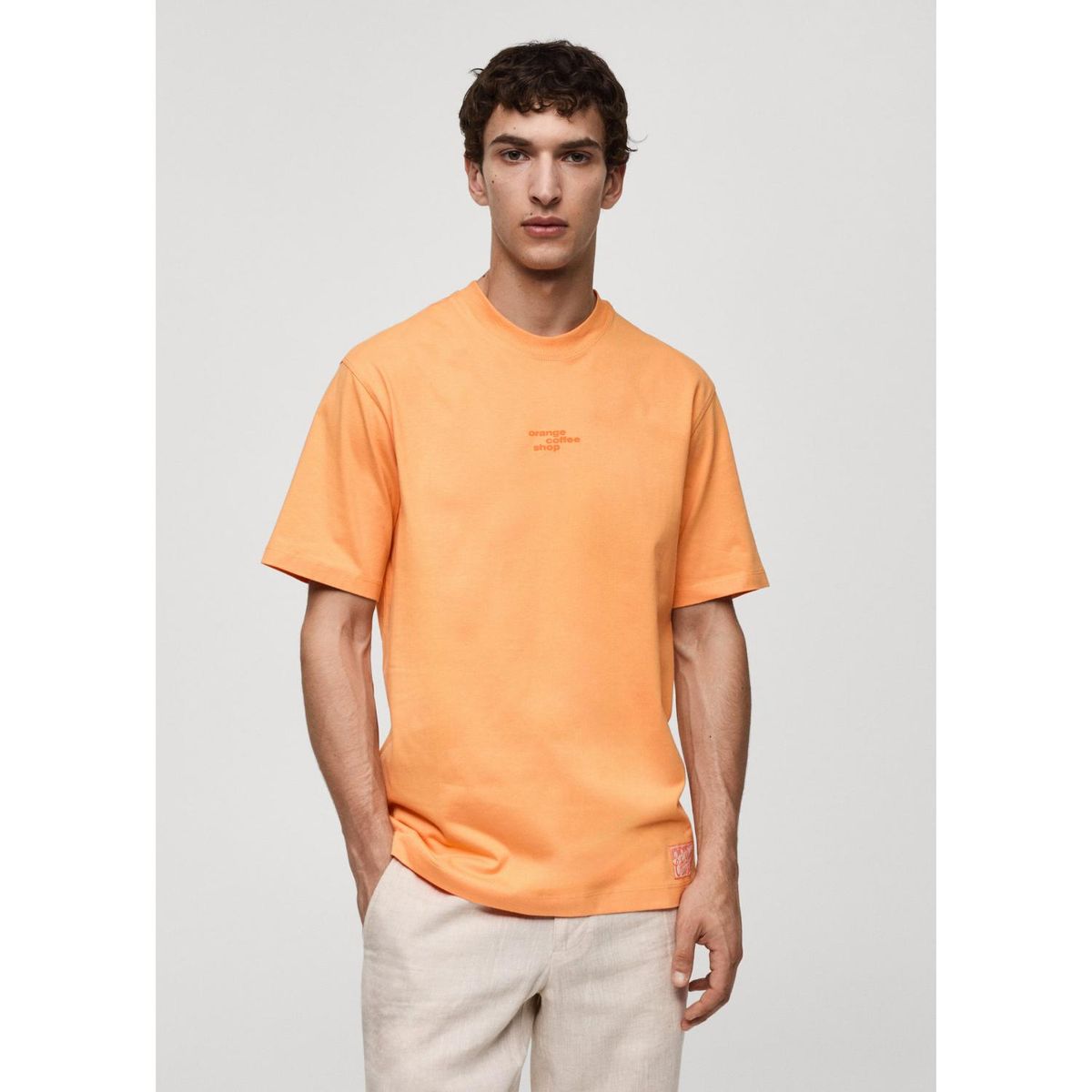 MANGO - Polo Manga Corta 100% Algodón Hombre Mango