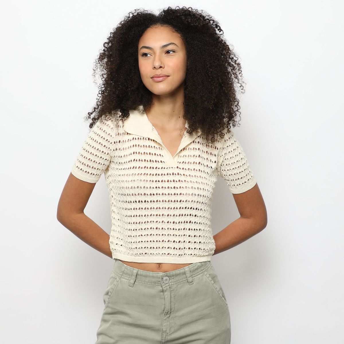 DENIMLAB - Polo Manga Corta Mujer Denimlab