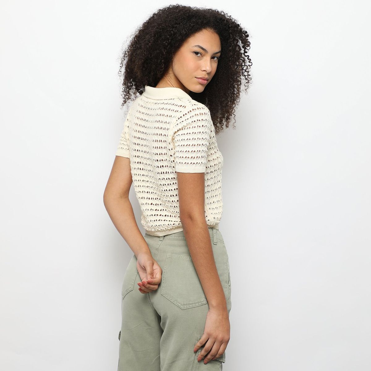 DENIMLAB - Polo Manga Corta Mujer Denimlab