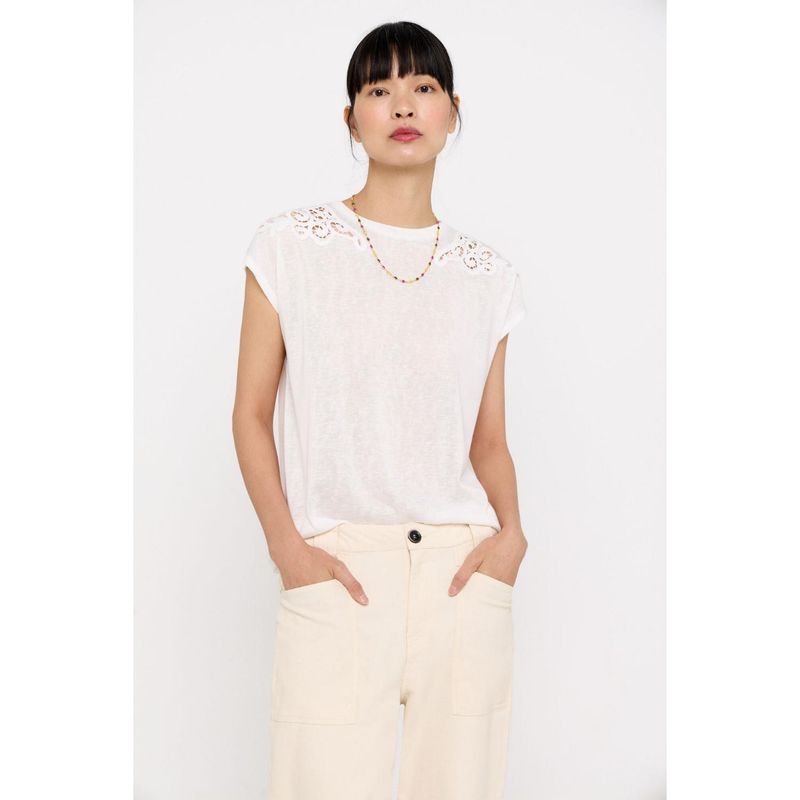 CORTEFIEL - Polo Manga Corta Mujer Cortefiel