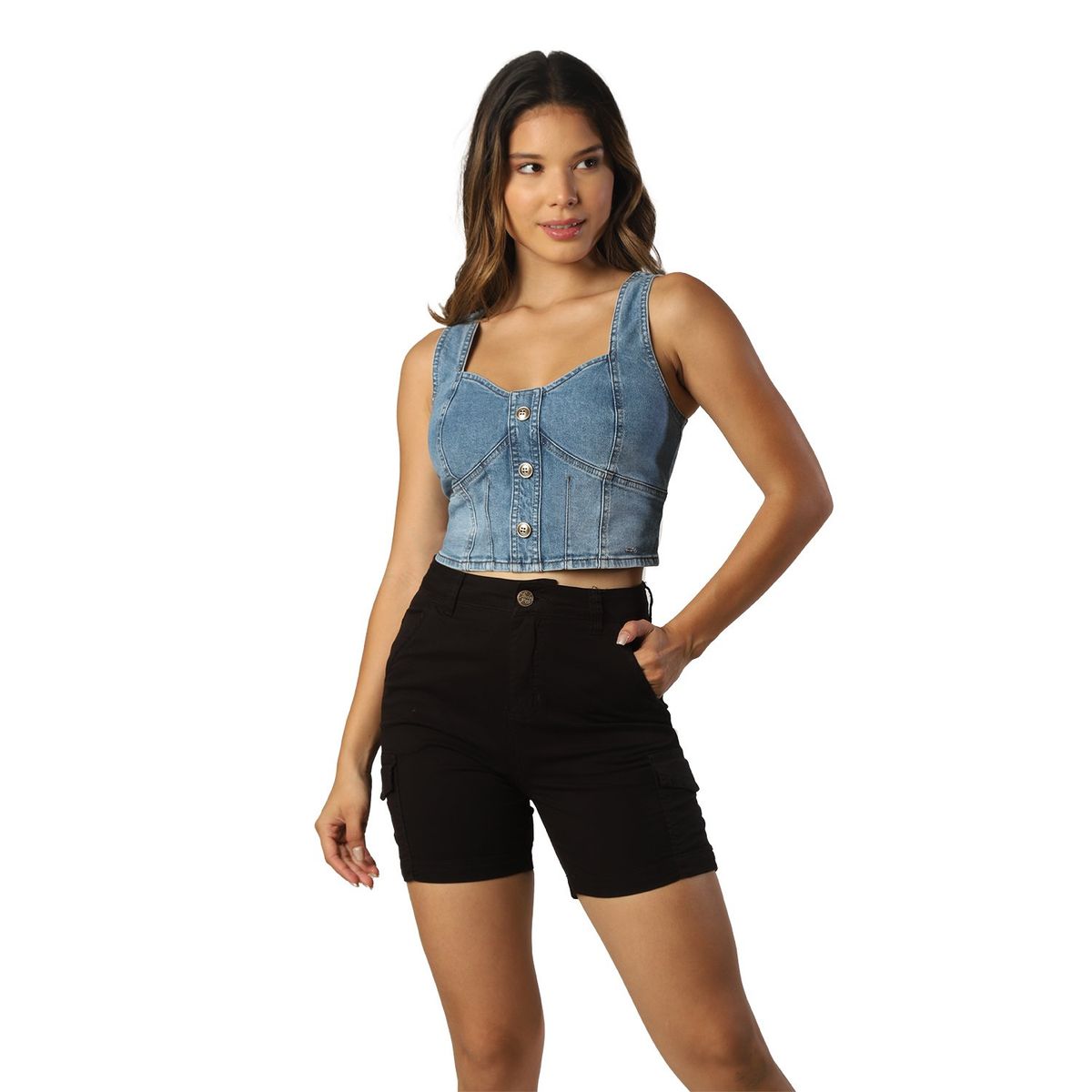 FORDAN JEANS - Short Algodón Mujer Fordan Jeans