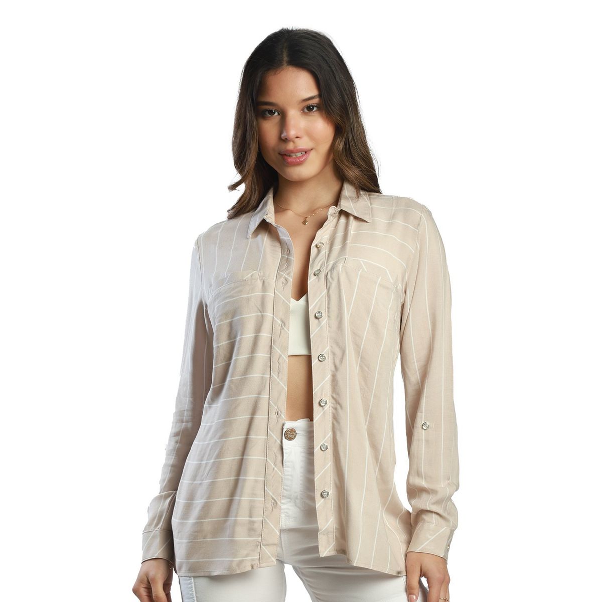 FORDAN JEANS - Blusa Manga Larga Mujer Fordan Jeans