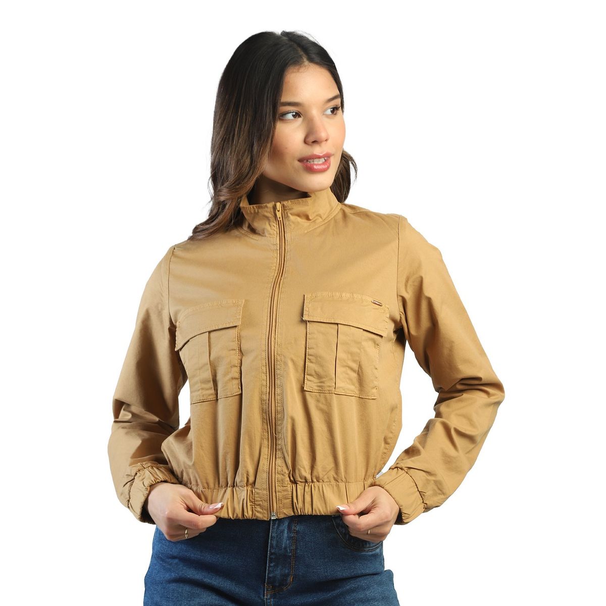 FORDAN JEANS - Casaca Casual Algodón Mujer Fordan Jeans