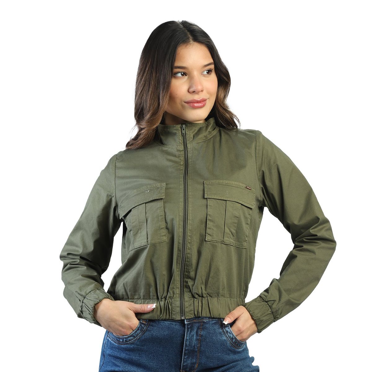 FORDAN JEANS - Casaca Casual Algodón Mujer Fordan Jeans