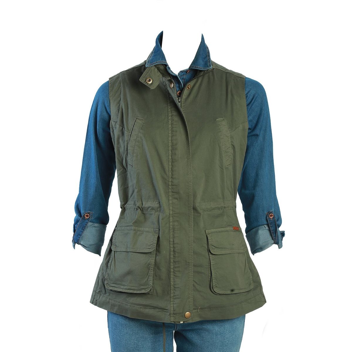 FORDAN JEANS - Chaleco Algodón Mujer Fordan Jeans