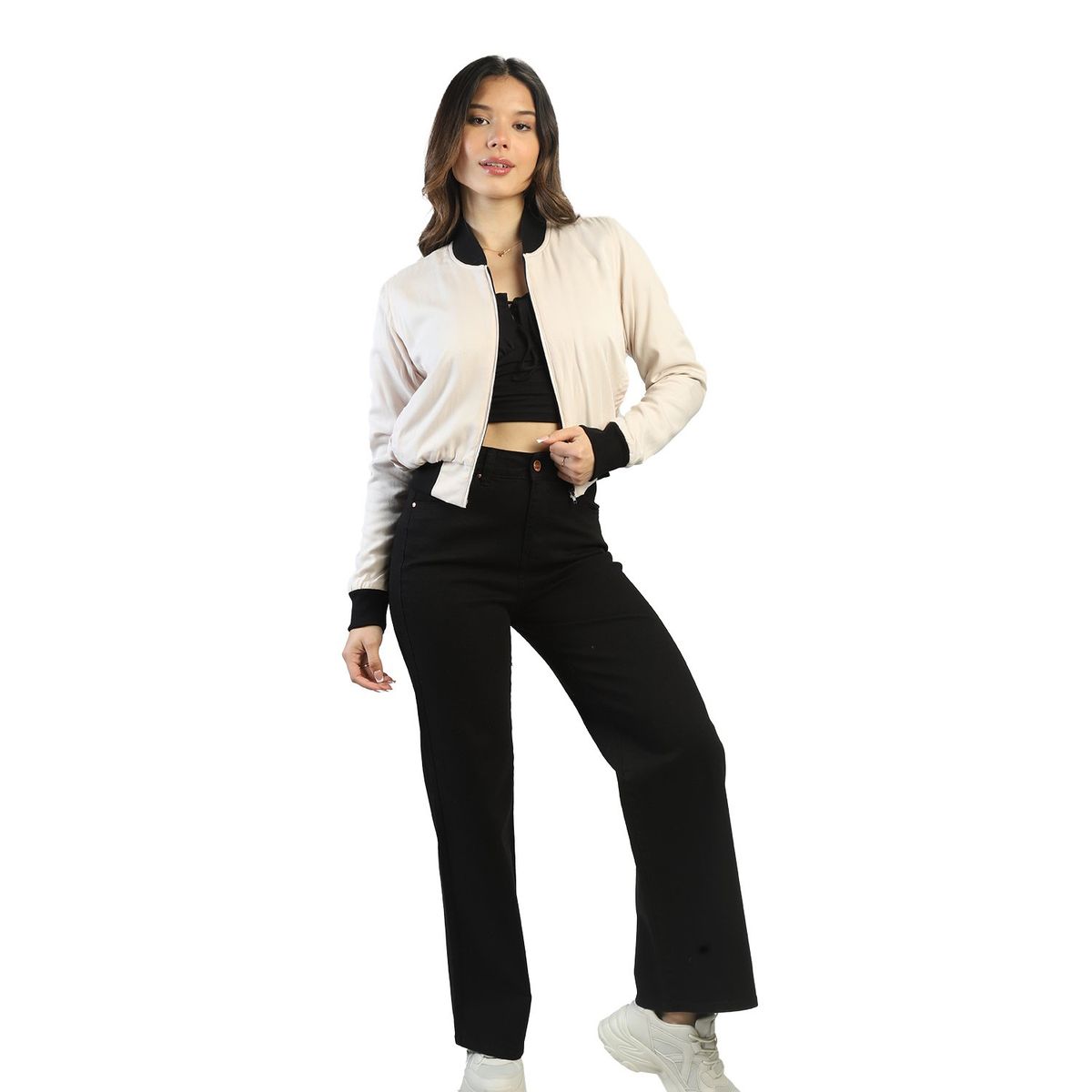 FORDAN JEANS - Jean Recto Algodón Mujer Fordan Jeans