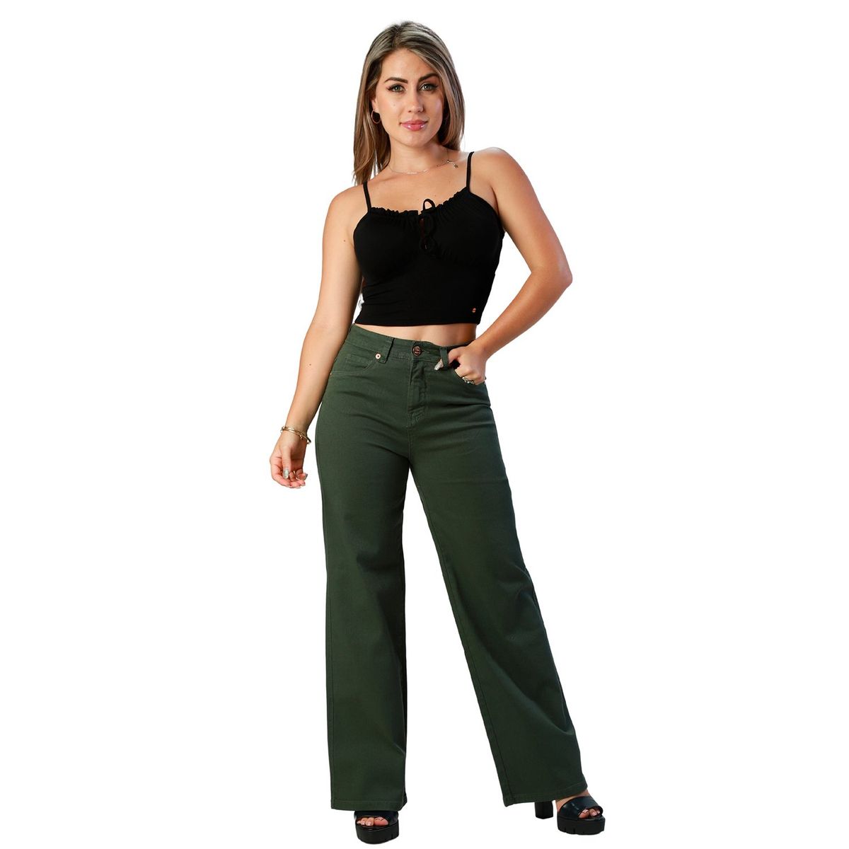 FORDAN JEANS - Jean Recto Algodón Mujer Fordan Jeans.