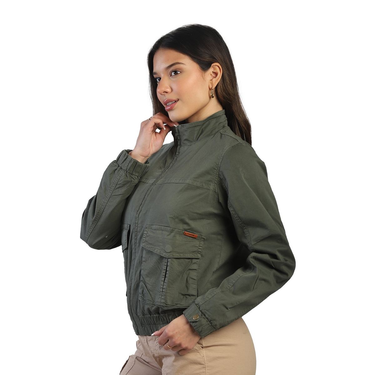 FORDAN JEANS - Casaca Casual Algodón Mujer Fordan Jeans