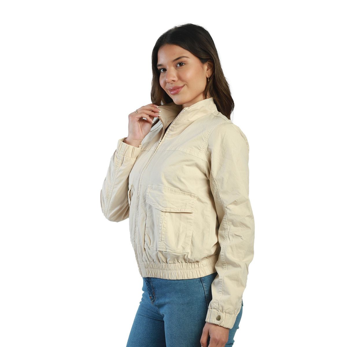FORDAN JEANS - Casaca Casual Algodón Mujer Fordan Jeans