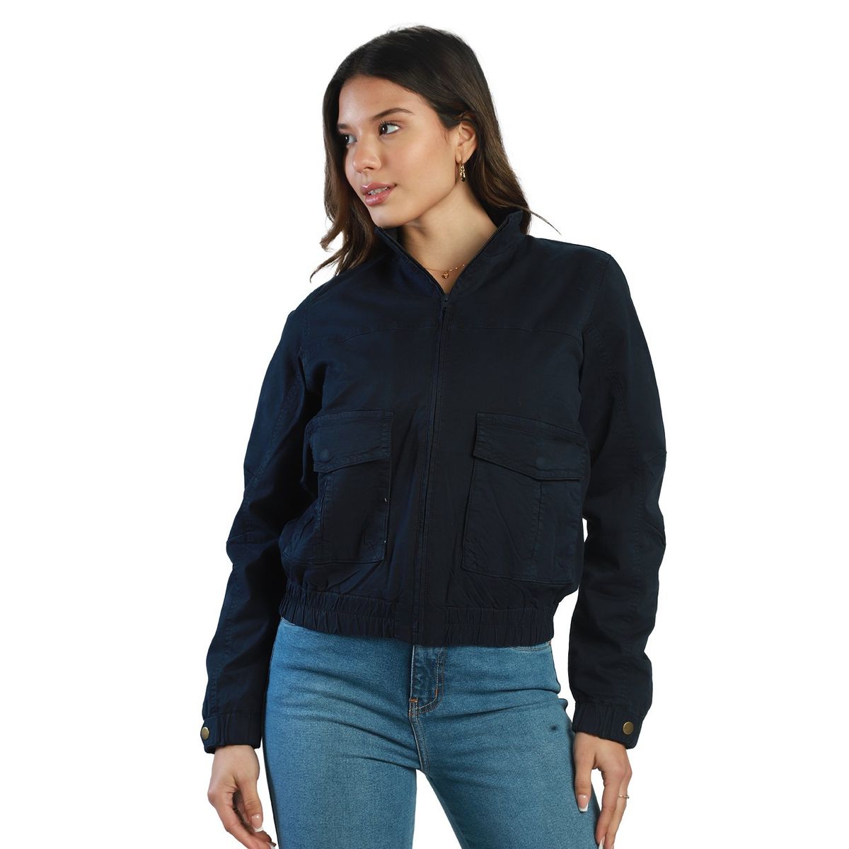 FORDAN JEANS - Casaca Casual Algodón Mujer Fordan Jeans