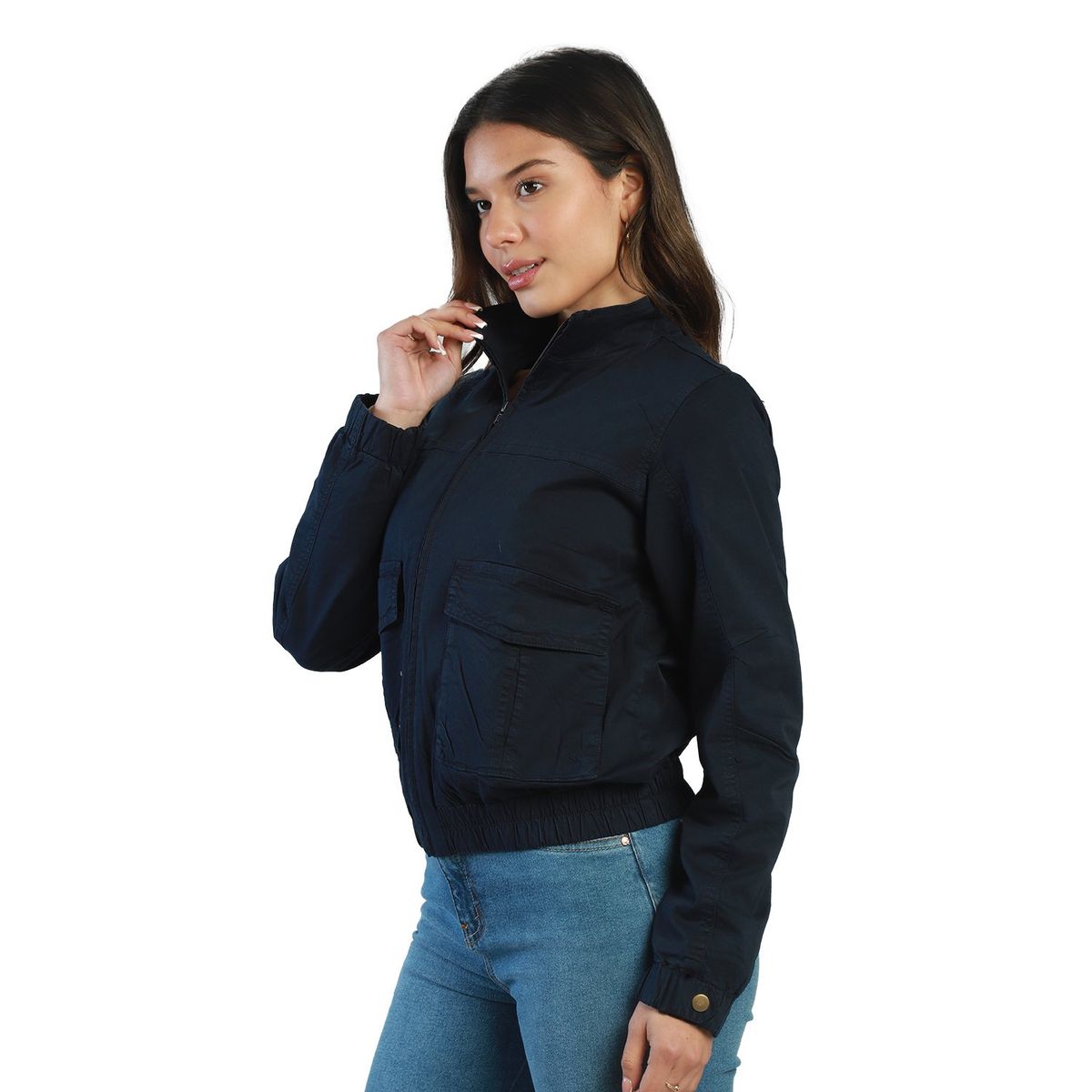 FORDAN JEANS - Casaca Casual Algodón Mujer Fordan Jeans