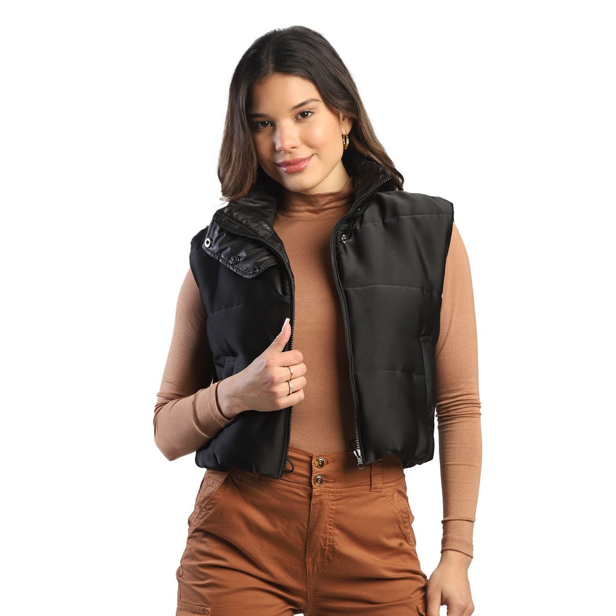 FORDAN JEANS - Chaleco Casual Mujer Fordan Jeans