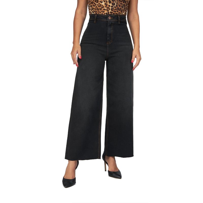 VRP BY VIVIANA RIVAS PLATA - Pantalón Palazzo Tiro Alto Mujer Vrp By Viviana Rivas Plata