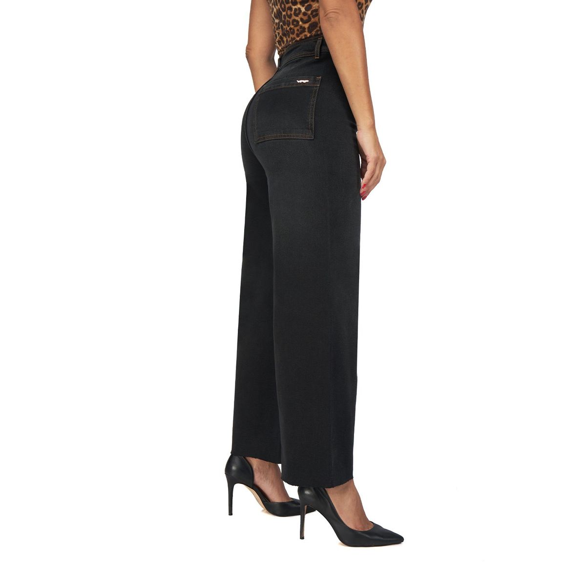 VRP BY VIVIANA RIVAS PLATA - Pantalón Palazzo Tiro Alto Mujer Vrp By Viviana Rivas Plata