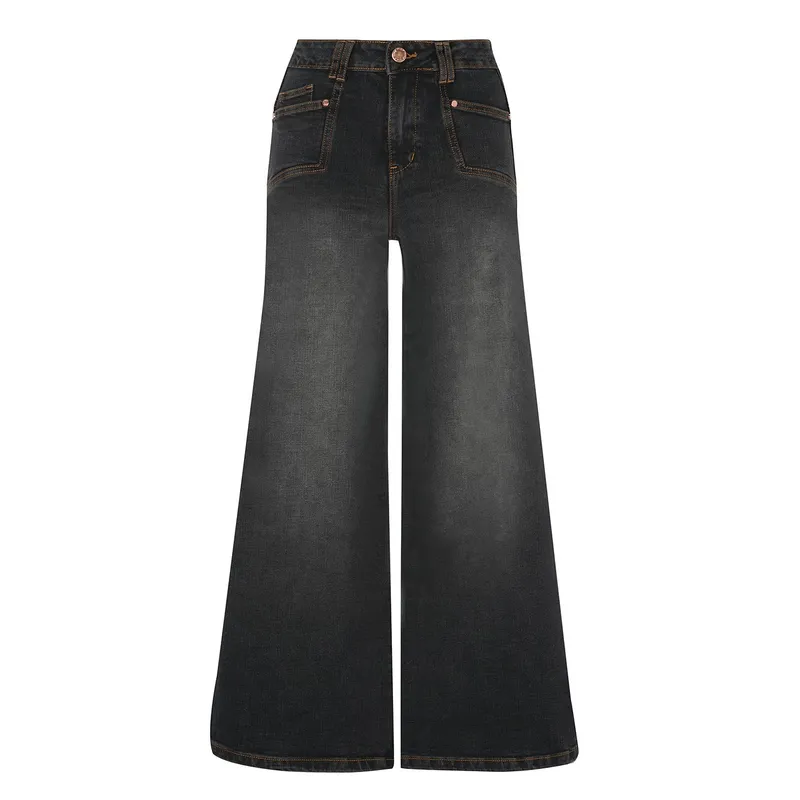 VRP BY VIVIANA RIVAS PLATA - Pantalón Palazzo Algodón Mujer VRP By Viviana Rivas Plata