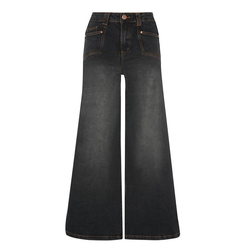 VRP BY VIVIANA RIVAS PLATA - Pantalón Palazzo Algodón Mujer VRP By Viviana Rivas Plata